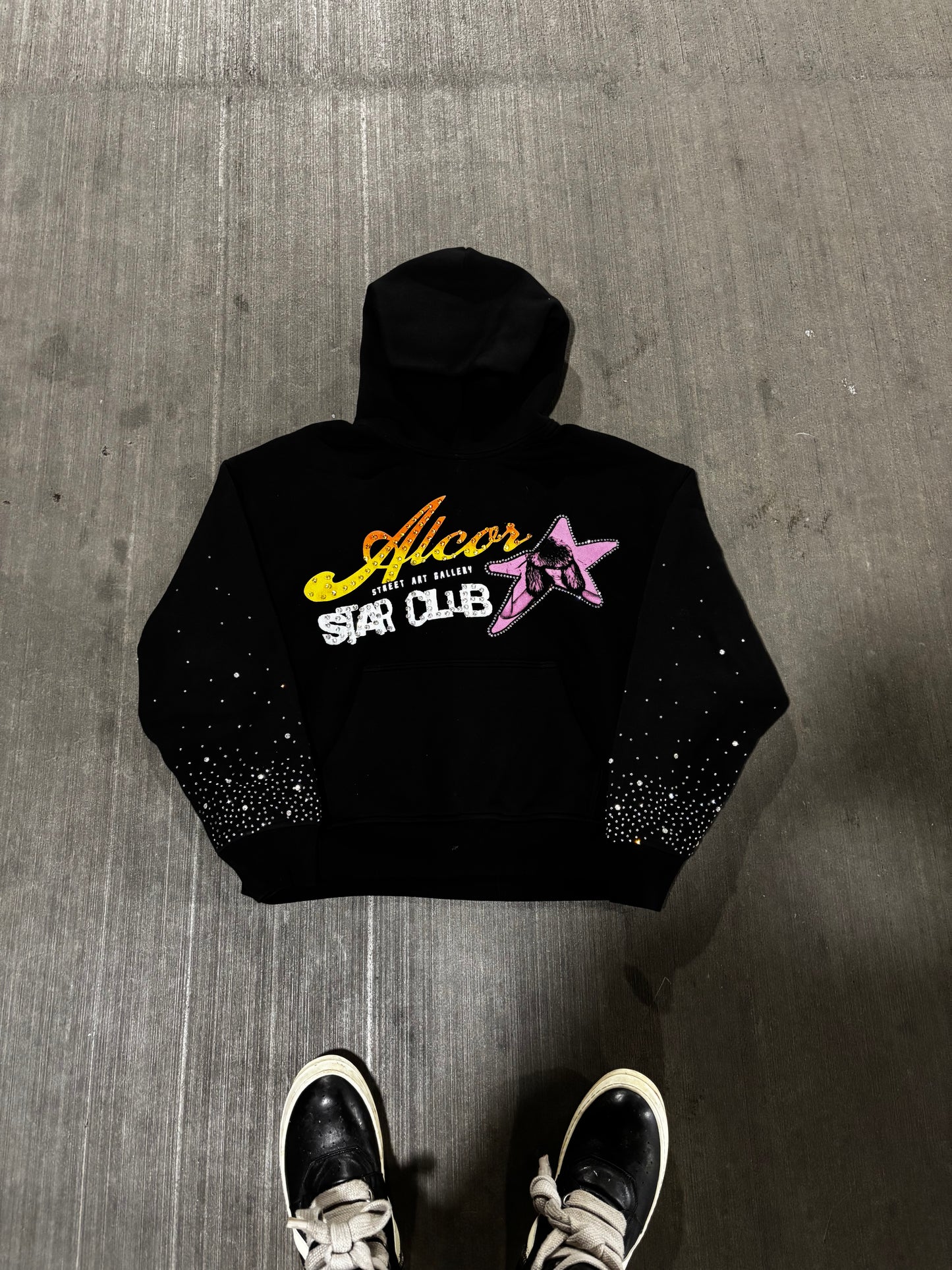 BLACK STAR CLUB HOODIE