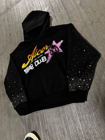 BLACK STAR CLUB HOODIE