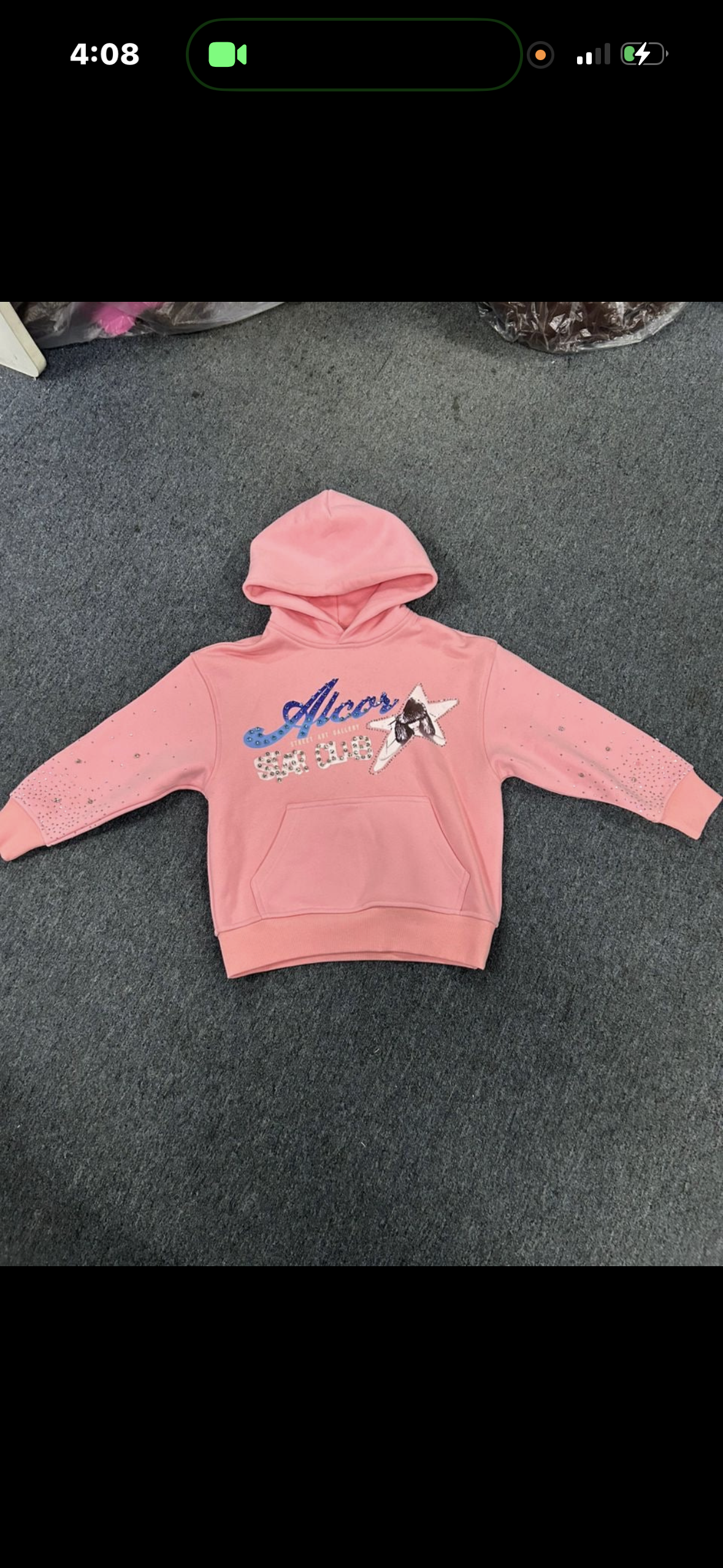 PINK STARCLUB HOODIE