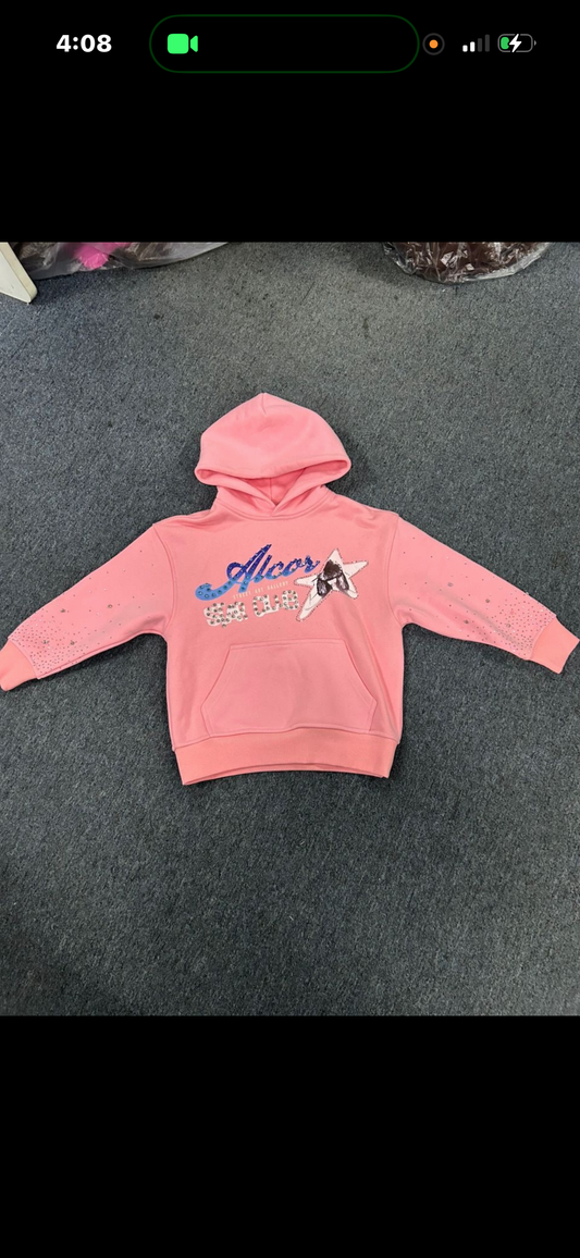PINK STARCLUB HOODIE