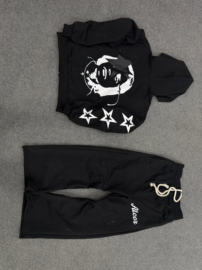 Black Rhinestone Set