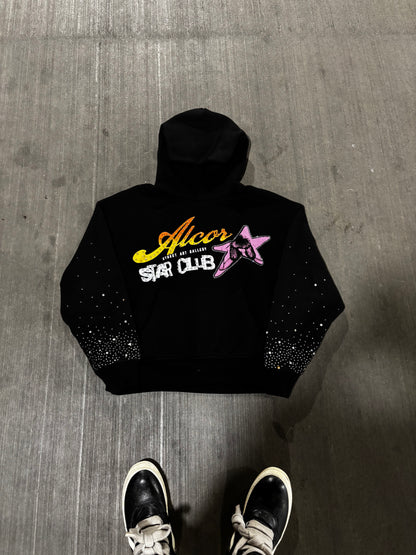 BLACK STAR CLUB HOODIE